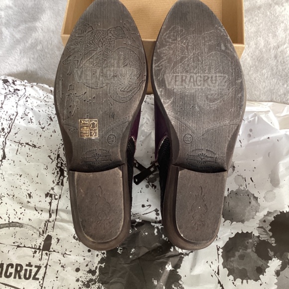 NWT Veracruz ciruela/black shootie size 36 - Picture 4 of 6